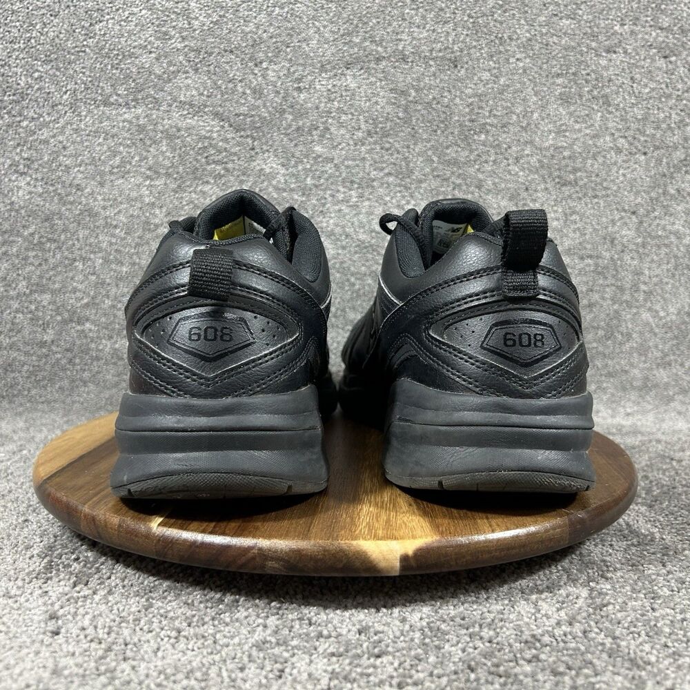 New Balance 608 V5 MX608AB5 Mens Size 12.5 4E Black Leather Walking Shoes Used - Picture 7 of 13